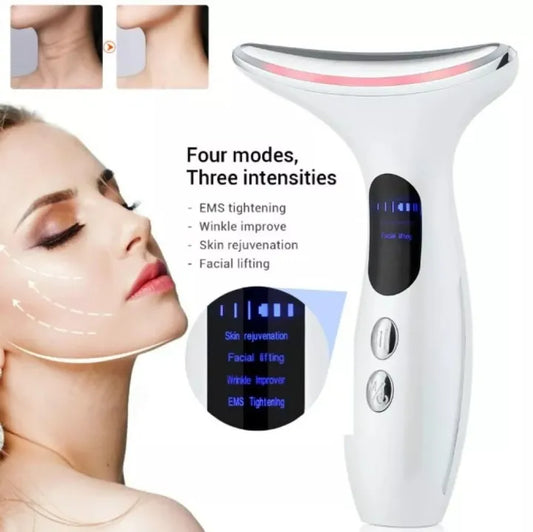 Neck massager LED modes