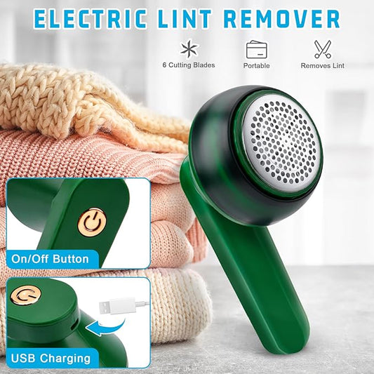 Rechargeable 6-blade fabric shaver lint remover — Zarham Choice UAE