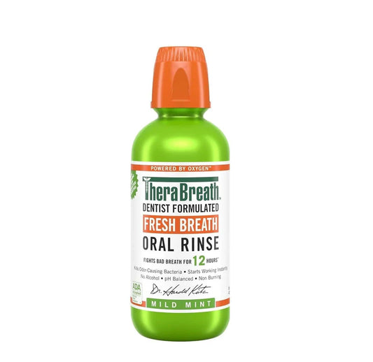 TheraBreath Fresh Breath Oral Rinse ( Anti Bactarial)
