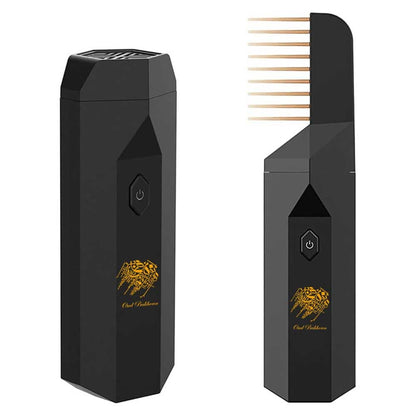 Electric hair bakhoor perfume comb for smokeless oud fragrance in hair