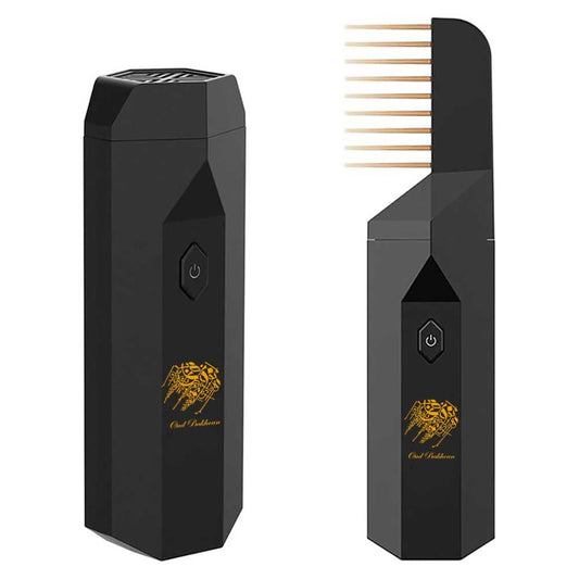 Electric hair bakhoor perfume comb for smokeless oud fragrance in hair