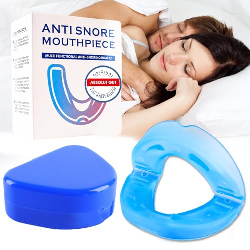 Anti-snore mouthpiece comfort sleep aid device for quieter nights