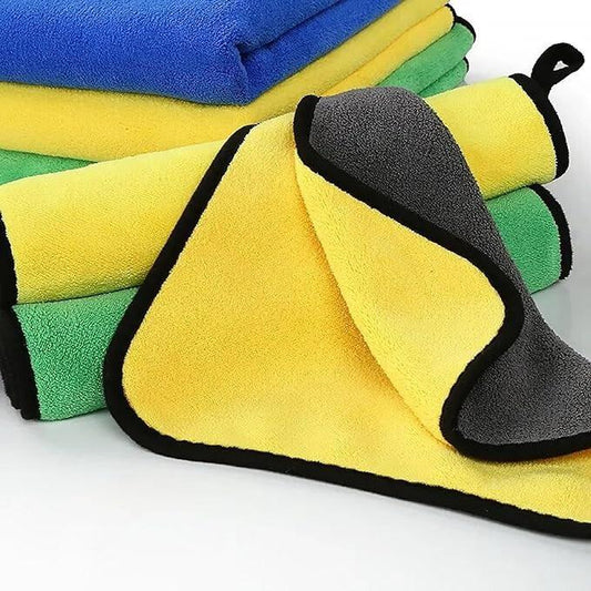 Double Side Microfiber Cleaning Cloth - Pack of 2