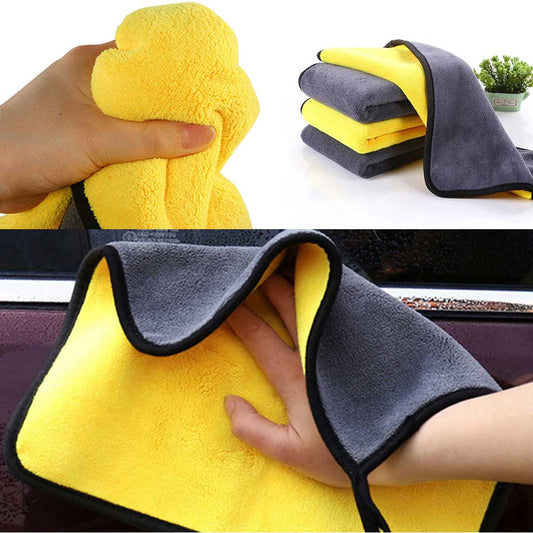 Double Side Microfiber Cleaning Cloth - Pack of 2