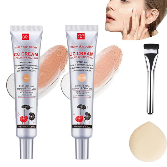 Lightweight tinted moisturizer with SPF 25 for daily sun protection