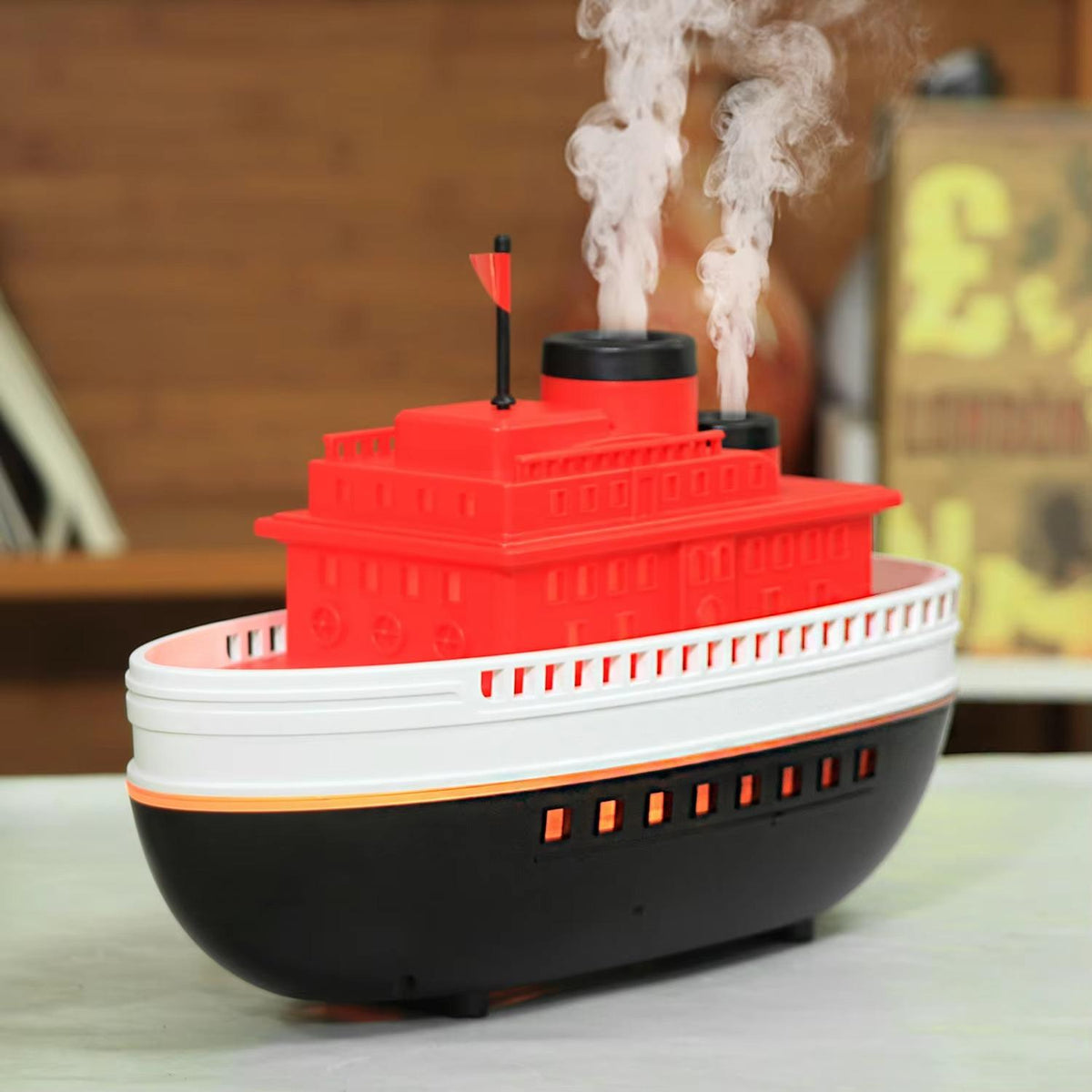 Boat Aroma Diffuser - Electric Essential Oil and Bakhoor Air Freshener