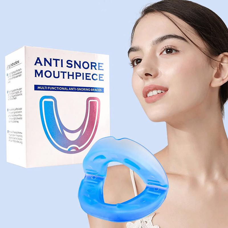 Soft comfortable anti-snoring mouthguard for restful sleep