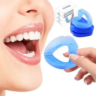 Anti-snore mouthpiece fit and comfort demonstration
