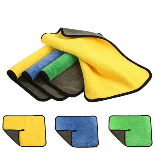 Double Side Microfiber Cleaning Cloth - Pack of 2