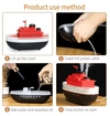 Boat Aroma Diffuser - Electric Essential Oil and Bakhoor Air Freshener