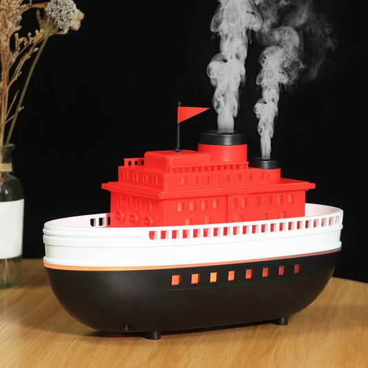 Boat Aroma Diffuser - Electric Essential Oil and Bakhoor Air Freshener