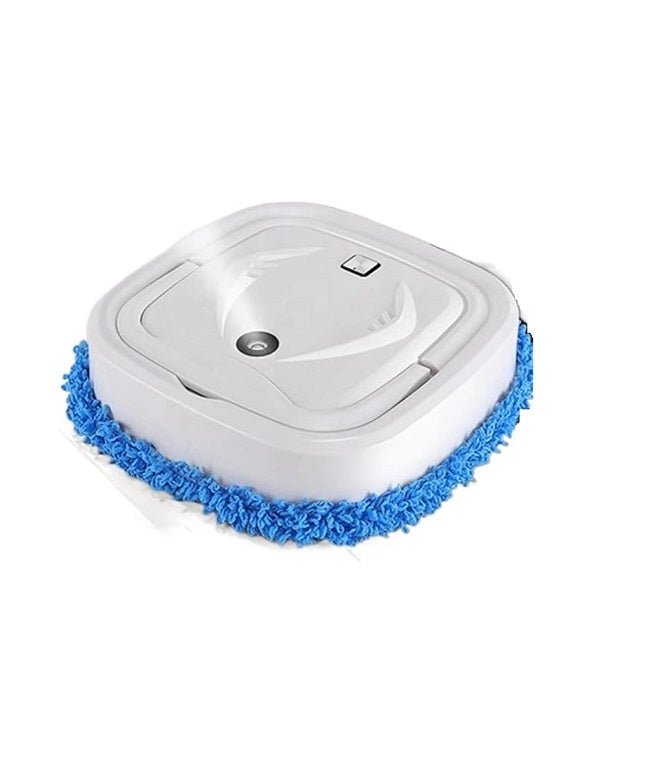 Mini floor sweeping robot cleaning a tiled floor in a modern UAE home