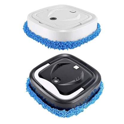 Mopping function wiping light marks on a hard floor