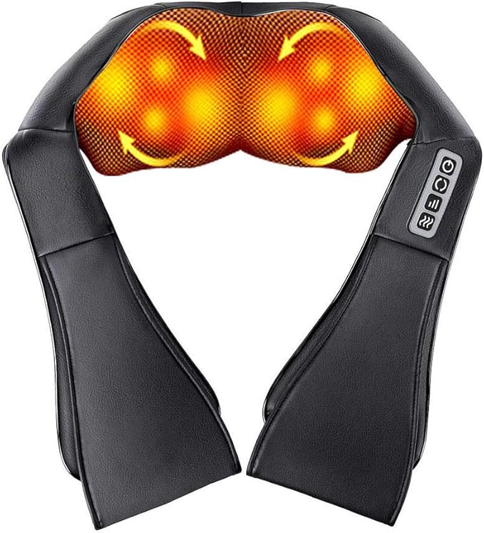Neck kneading massager with heat by Zarham Choice UAE