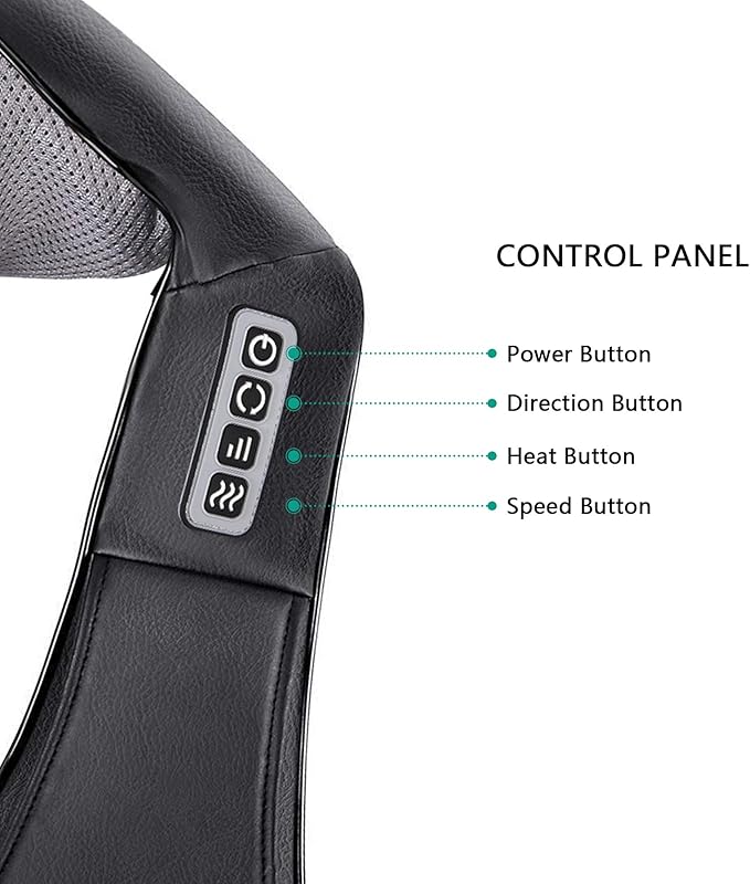 Neck kneading massager specifications and features