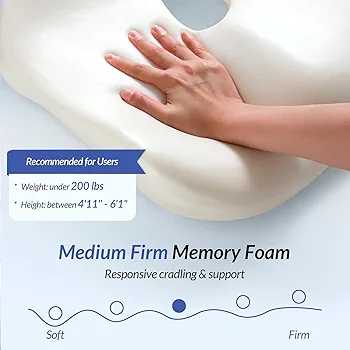 Close-up of high-density memory foam recovering its shape