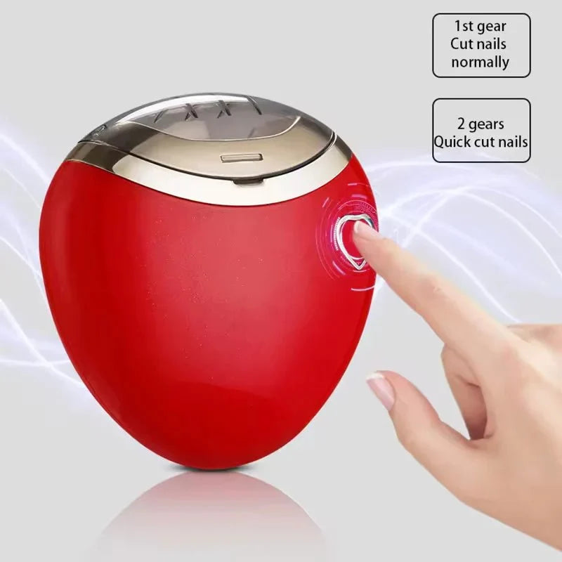 Electric nail clipper safety guard