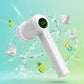 Cordless rechargeable electric cleaning brush with LED display