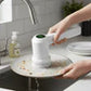 Electric spin scrubber bristle and sponge pad brush heads set