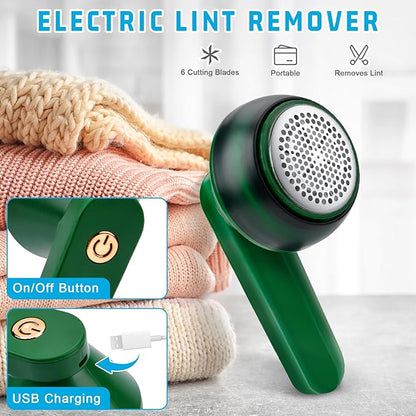 Rechargeable 6-blade fabric shaver lint remover — Zarham Choice UAE