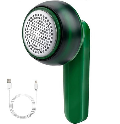 Lint remover with six stainless steel cutting blades