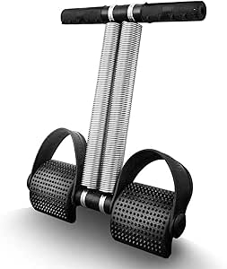Tummy trimmer in use